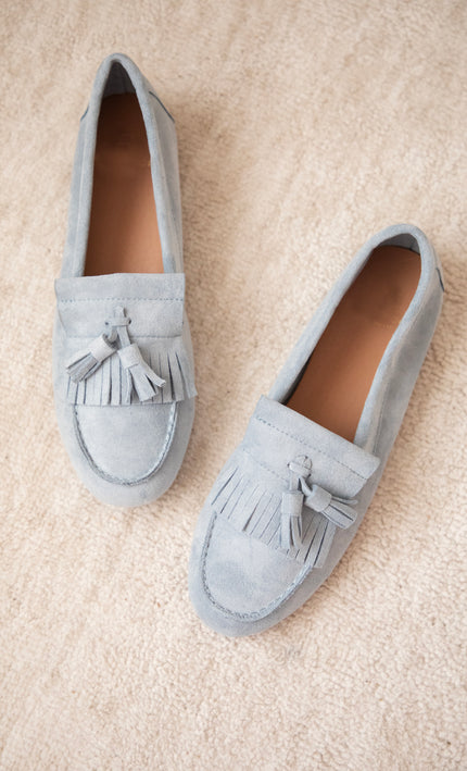 Loafer - Soft Fringe - Blau