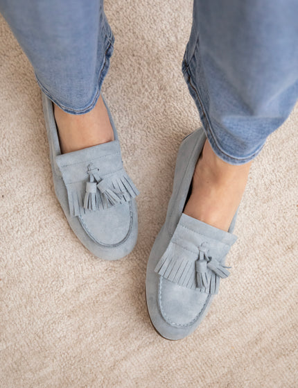Loafer - Soft Fringe - Blau