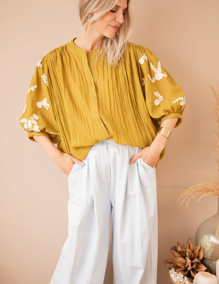 Bloomery Green - Blouse