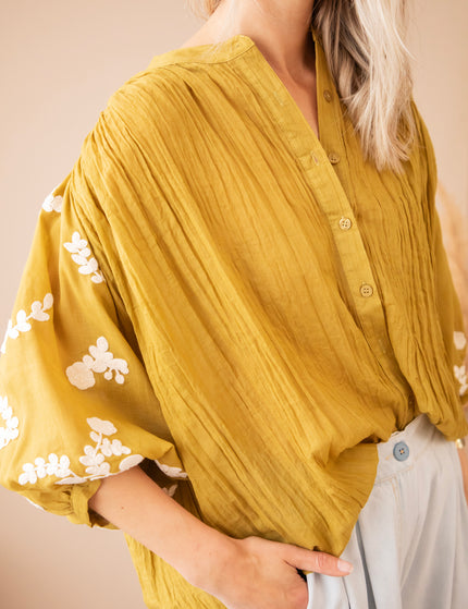 Bloomery Green - Blouse
