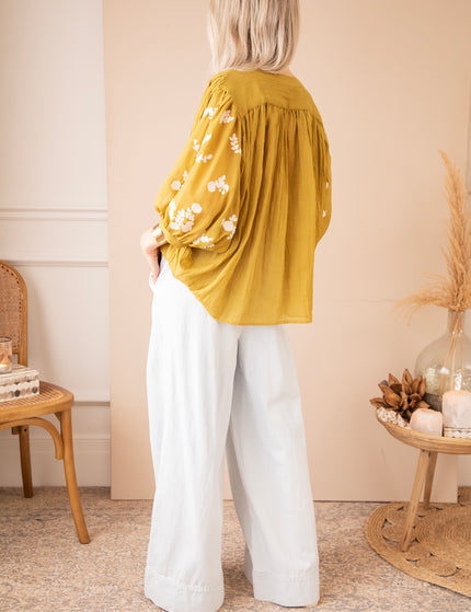 Bloomery Green - Blouse