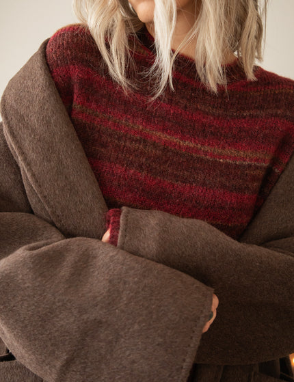 Pullover - Zazu Stripe - Magenta