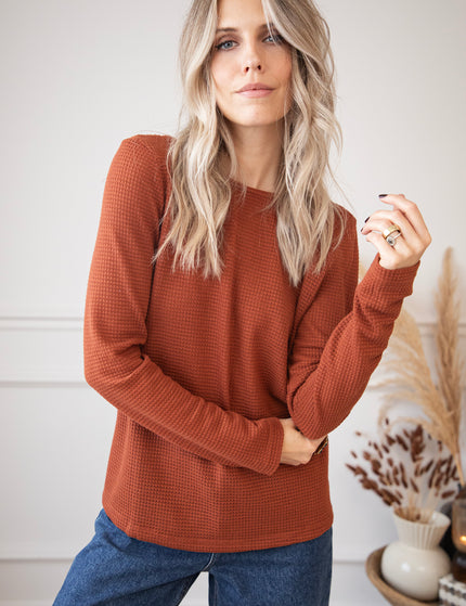 Rachel Lace Rusty - Longsleeve