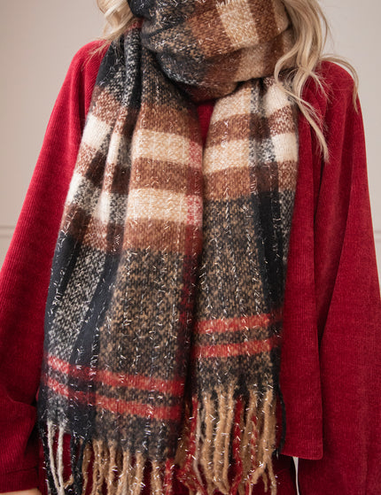 Stripes Of Warmth Caramel - Scarf