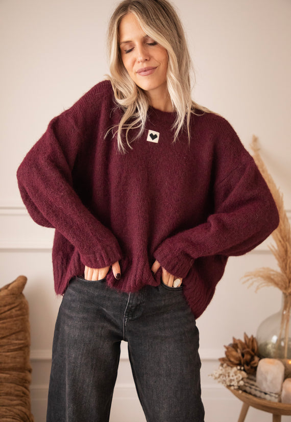 Middle Of My Heart Mulberry - Trui