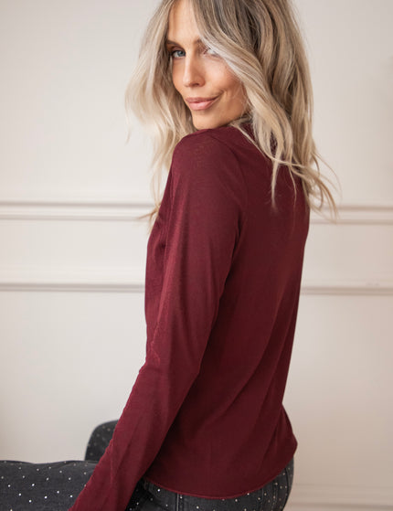 Pure Soul Burgundy - Longsleeve