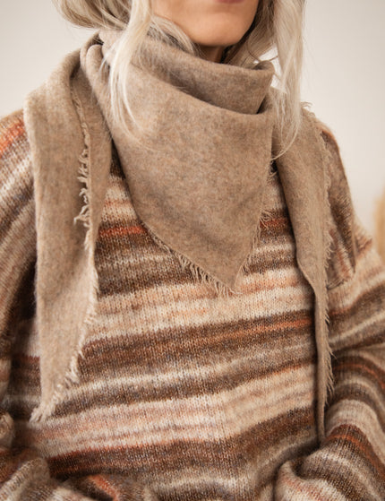 Pullover - Zazu Stripe - Braun