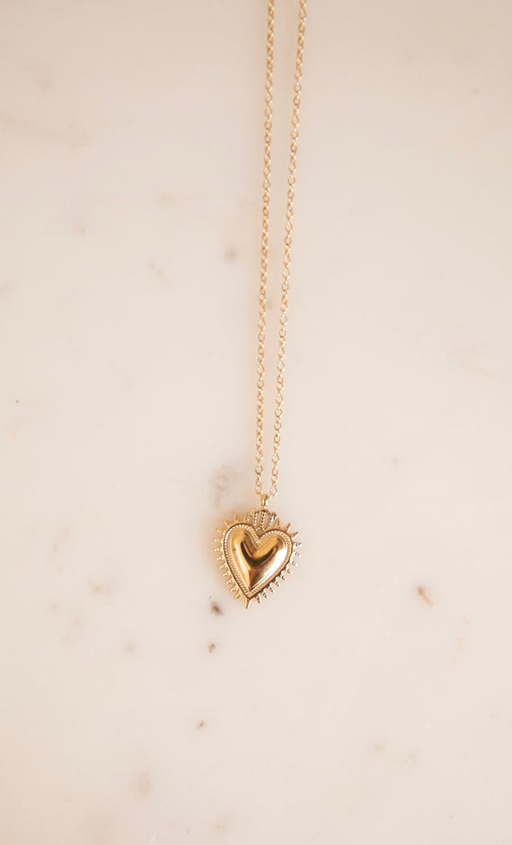 Halskette - Golden Heart - Gold