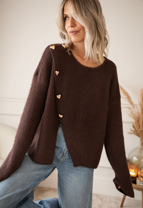 Love Leads The Way Choco - Trui