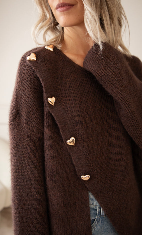 Love Leads The Way Choco - Trui