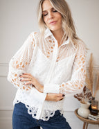 Lace Lynn White - Blouse