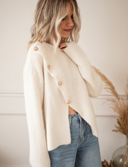 Love Leads The Way Beige - Trui