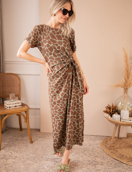 Maxikleid - Savanna - Khaki/Braun