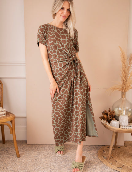 Maxikleid - Savanna - Khaki/Braun