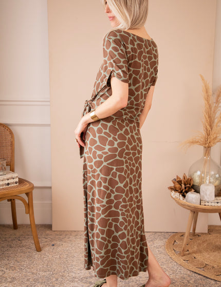 Maxikleid - Savanna - Khaki/Braun