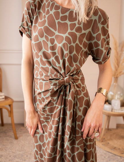 Maxikleid - Savanna - Khaki/Braun