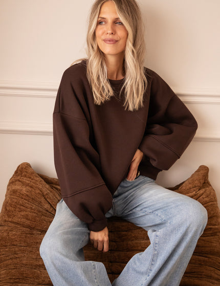 Snuggle Up Cacao - Sweater