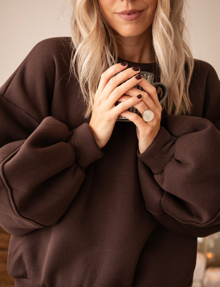 Snuggle Up Cacao - Sweater
