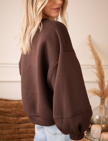 Snuggle Up Cacao - Sweater