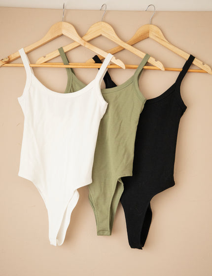 Soft Shape Black - Bodysuit