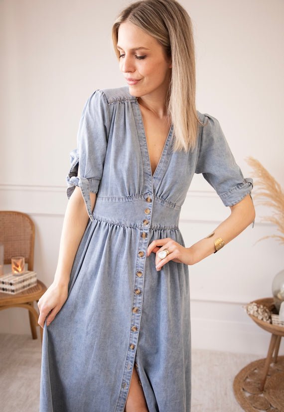 Jeanne Blue - Maxi Jurk