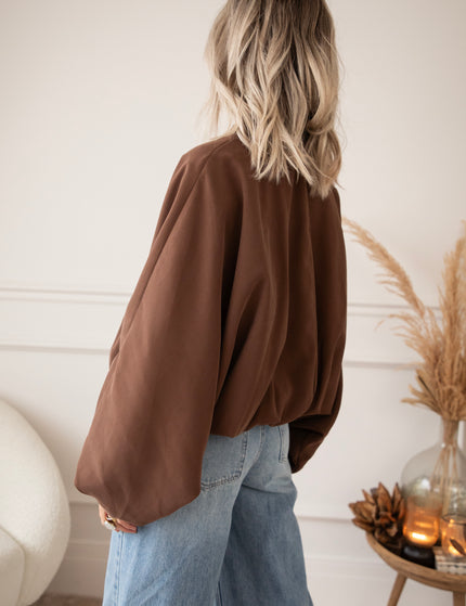 Bomber Butterfly Brown - Jacket