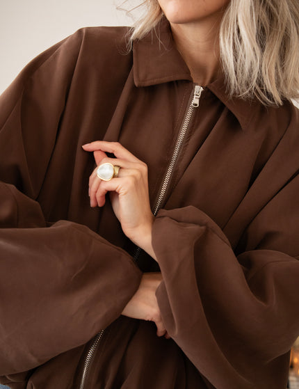 Bomber Butterfly Brown - Jacket