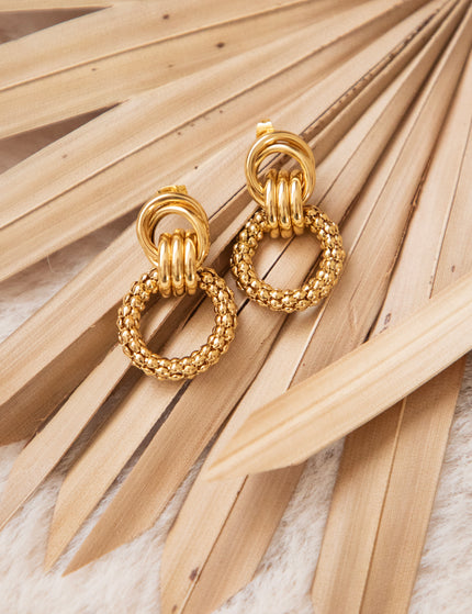 Everything Ring Gold - Oorbellen