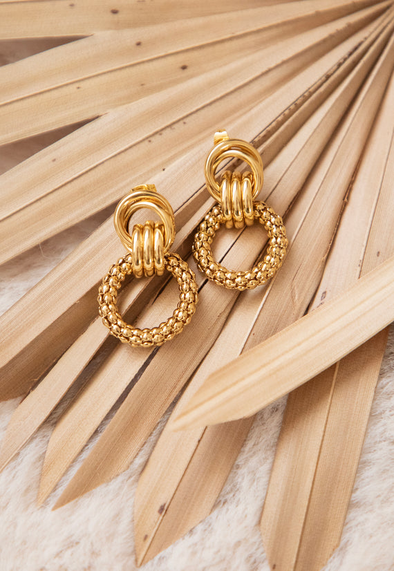 Everything Ring Gold - Oorbellen