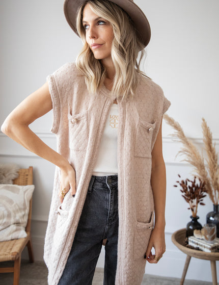 Coco Crush Sand - Cardigan