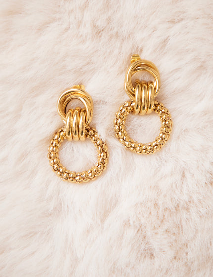 Everything Ring Gold - Oorbellen
