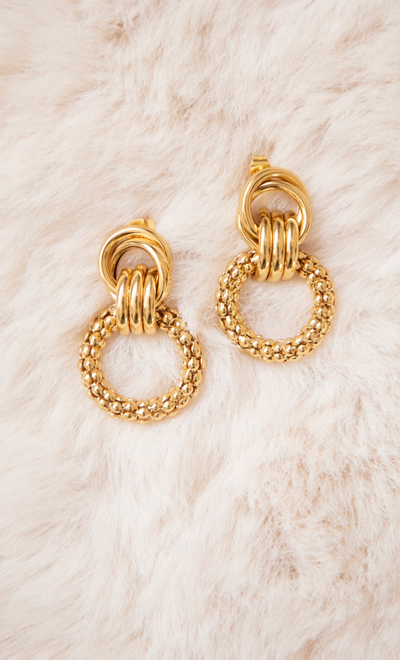 Everything Ring Gold - Oorbellen