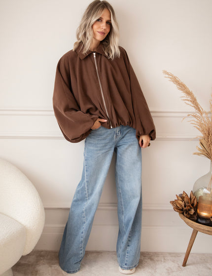 Bomber Butterfly Brown - Jacket