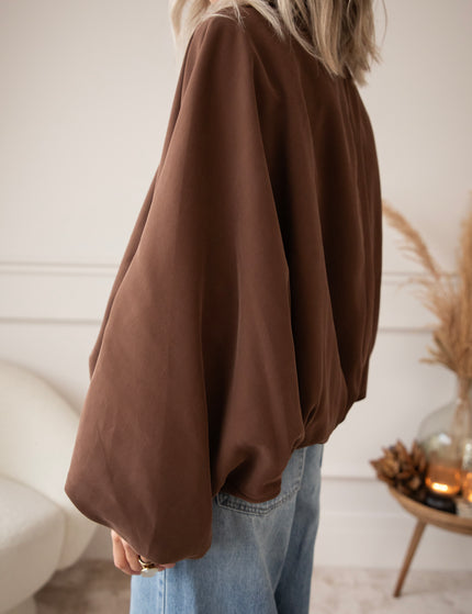 Bomber Butterfly Brown - Jacket