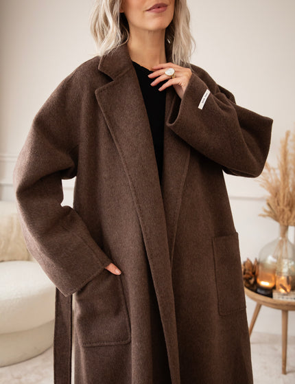 Mara Manteaux Choco - Coat