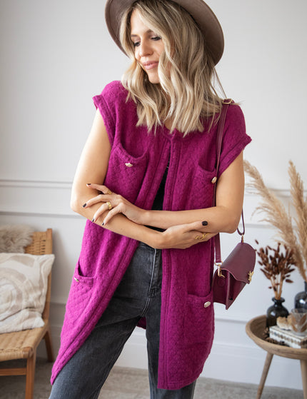 Coco Crush Plum - Cardigan