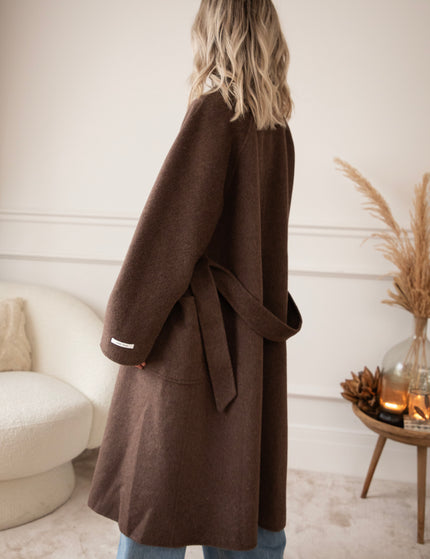 Mara Manteaux Choco - Coat