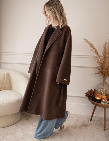 Mara Manteaux Choco - Coat