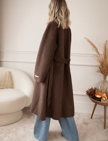 Mara Manteaux Choco - Coat