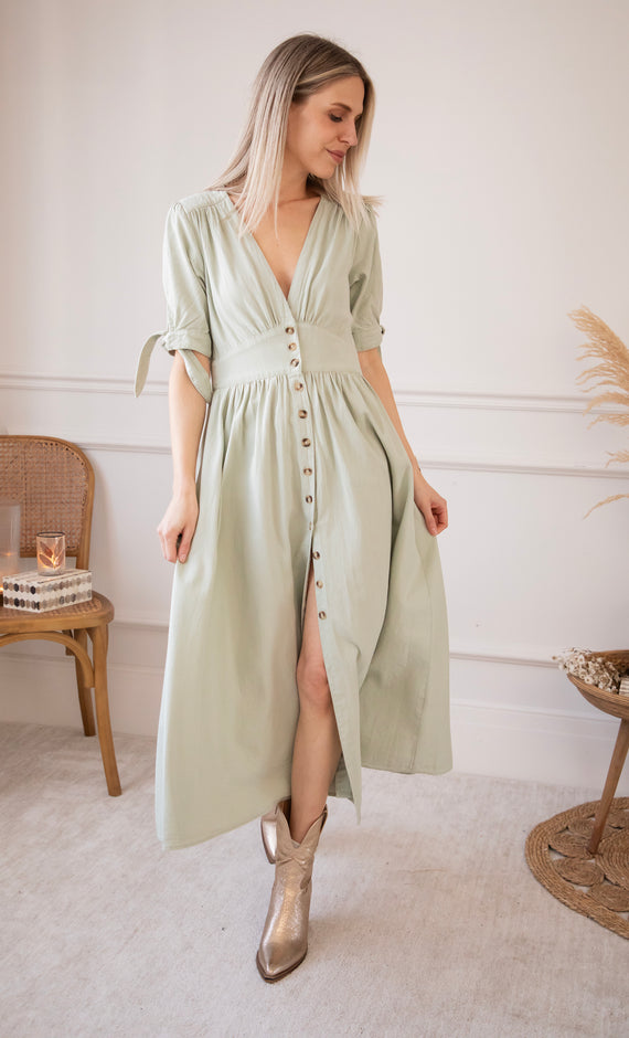 Maxikleid - Jeanne - Mint