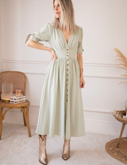 Jeanne Mint - Maxi Dress