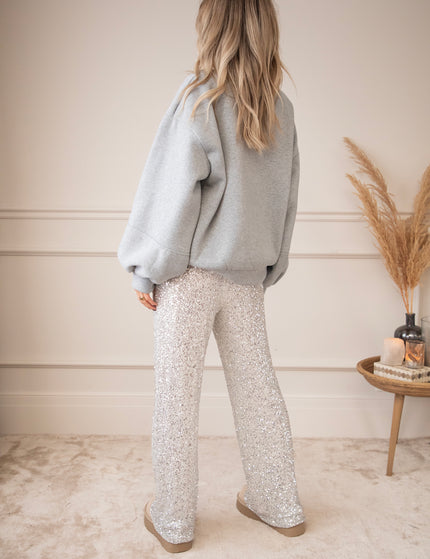 Sequins Soirée Grey - Pants