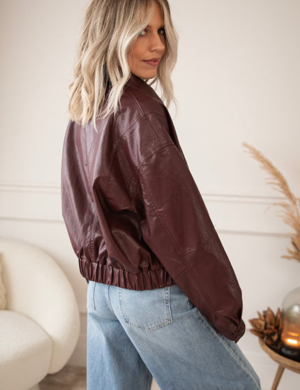 Beau Bomber Bordeaux - Jacket