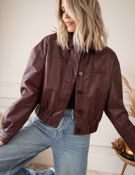 Beau Bomber Bordeaux - Jacket
