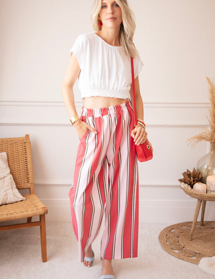 Top - Feminine Frown - Weiß