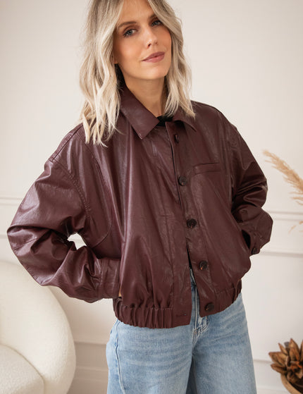 Beau Bomber Bordeaux - Jacket