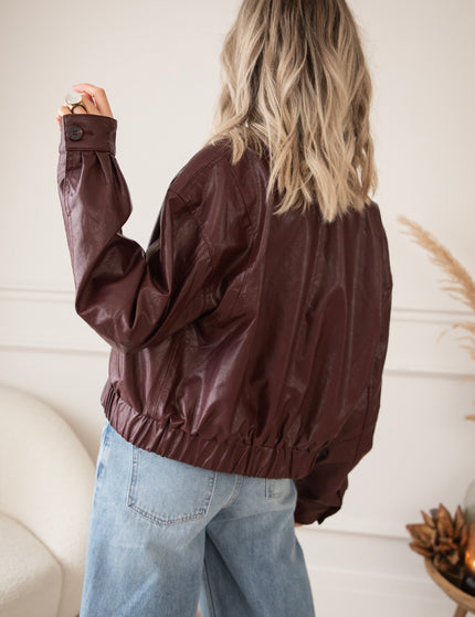 Beau Bomber Bordeaux - Jacket