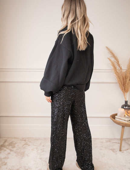 Sequins Soirée Black - Pants