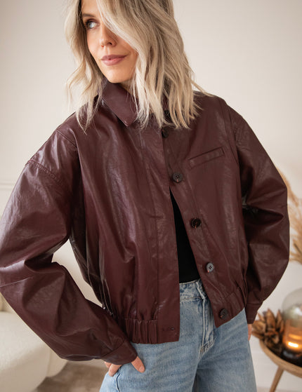 Beau Bomber Bordeaux - Jacket