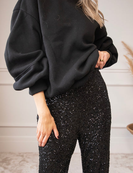 Sequins Soirée Black - Pants